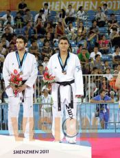Fernando Corral gana la medalla de bronce en Taekwondo en Shenzhen