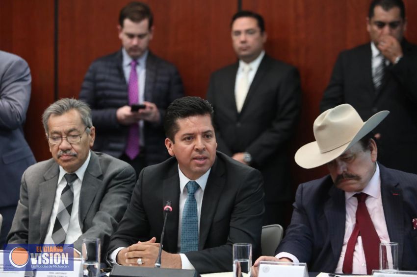 Toño García suma trabajo y experiencia a comisiones del Senado de la República 