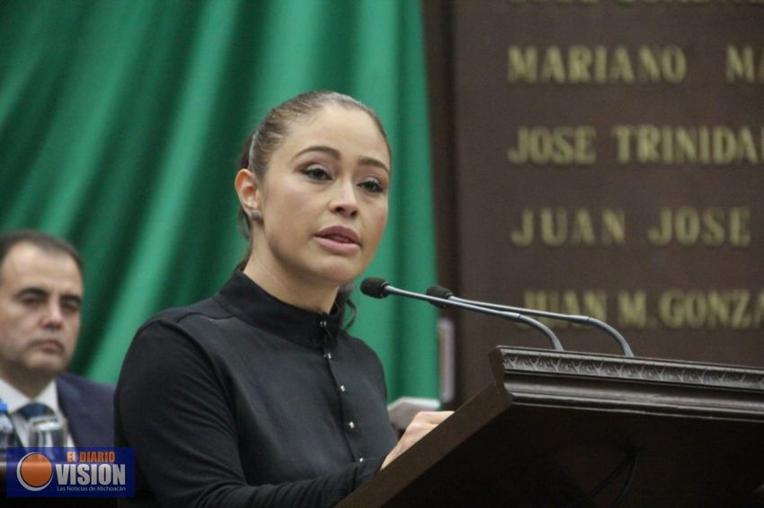 Miriam Tinoco presenta iniciativa para consolidar combate a la corrupción en Michoacán