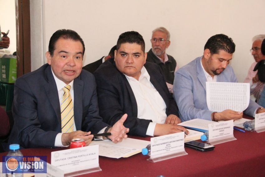 Inicia análisis de Leyes de Ingresos Municipales para aprobación oportuna: Norberto Martínez