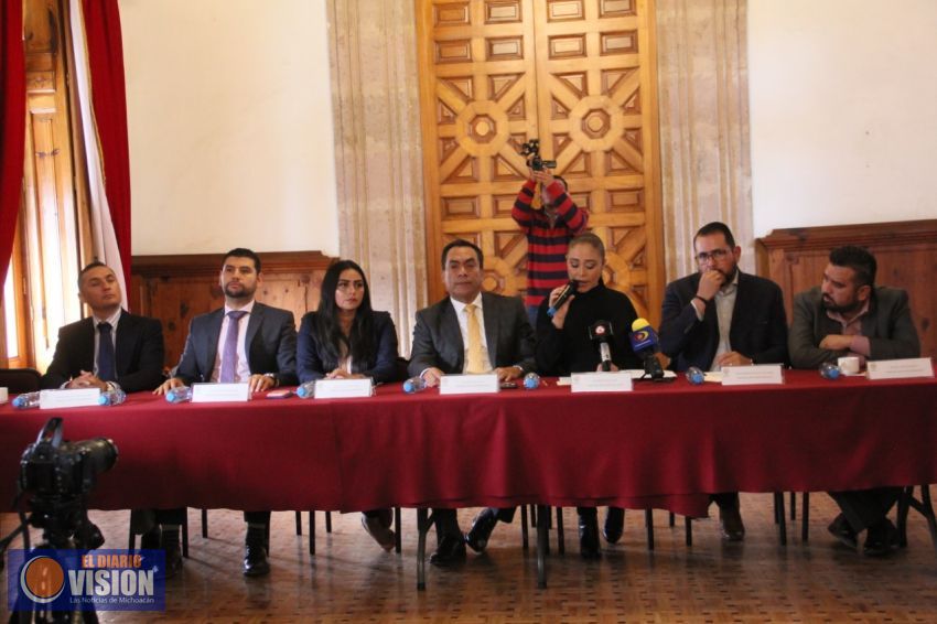 Grupo Parlamentario del PRD presenta su agenda legislativa 