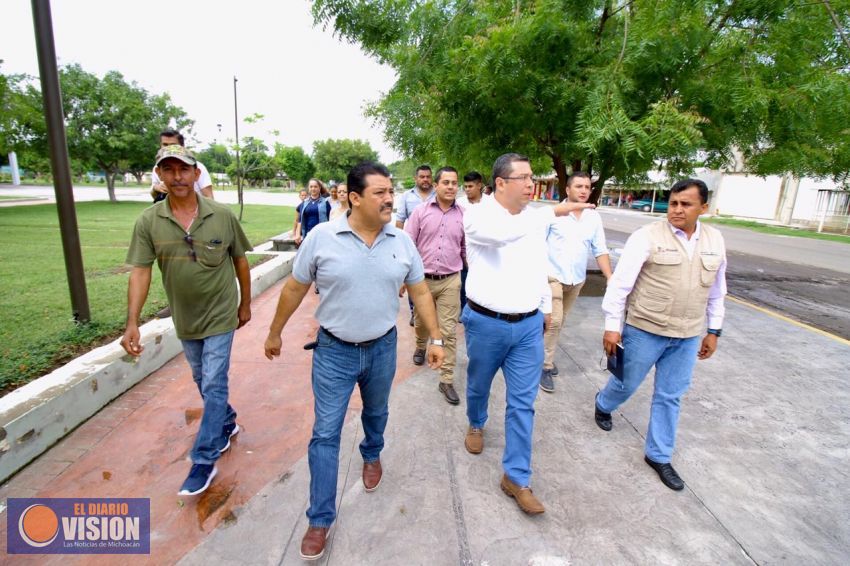 Verifica Sedesoh avances de obras y acciones en Comunidades Modelo  