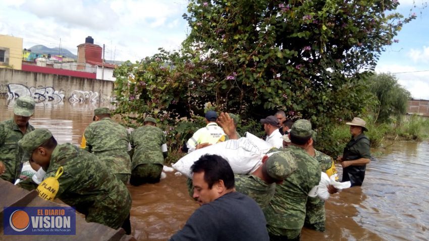 Despliega Secretaría de Servicios Públicos operativo para atender contingencias por lluvias
