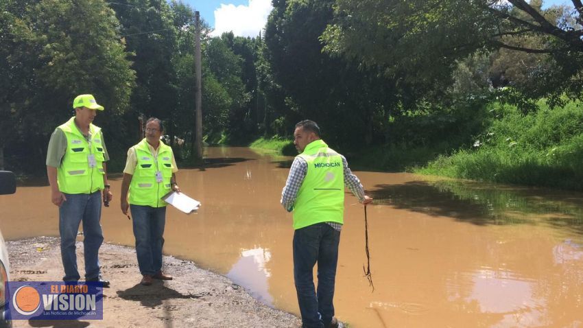 Inicia SSM atención sanitaria emergente en zonas inundadas de Morelia