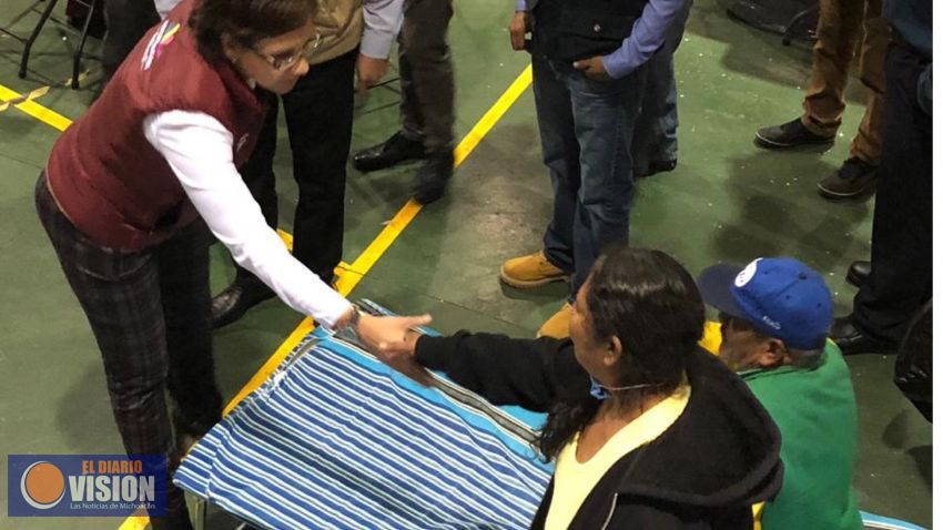 Supervisa SSM albergue para afectados por lluvias en Morelia