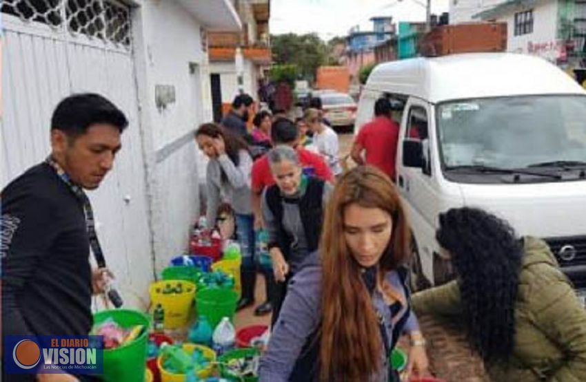 Segundo día de labores de las brigadas nicolaitas en zonas afectadas