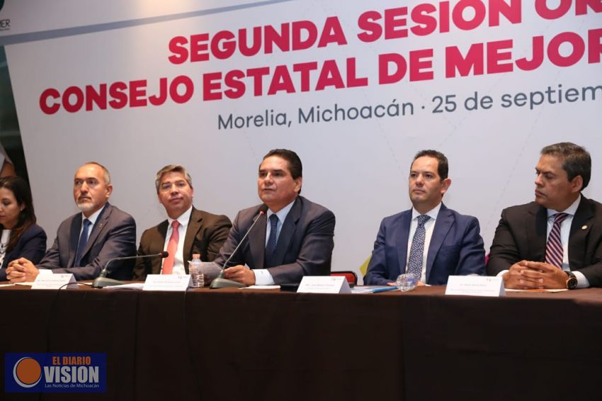 Escala Michoacán 13 lugares en Mejora Regulatoria  