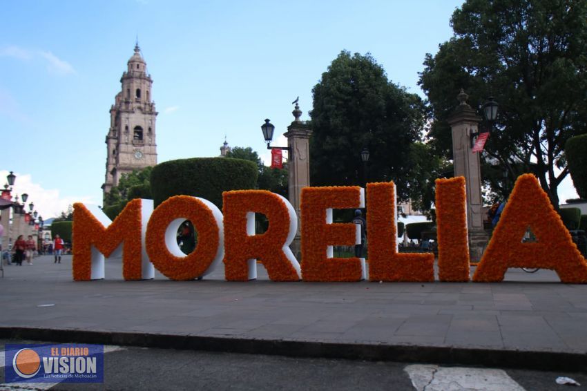 Todo listo para la noche de muertos en Morelia