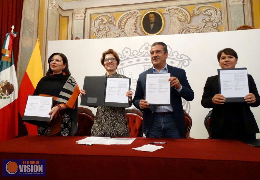 Ayuntamiento de Morelia firma memorándum con la USAID México para consolidar Modelo de Seguridad