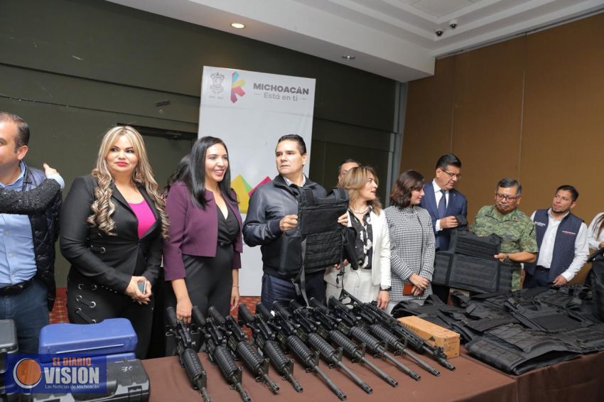Consolidar cuerpos de seguridad y garantizar justicia, la ruta: Gobernador 