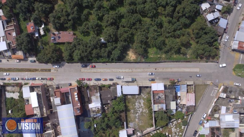 Inicia última etapa de pavimentación en la Calle Anillo de Circunvalación
