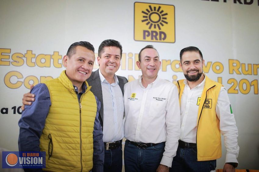 Toño García se pronuncia por la eliminación de corrientes al interior del PRD 