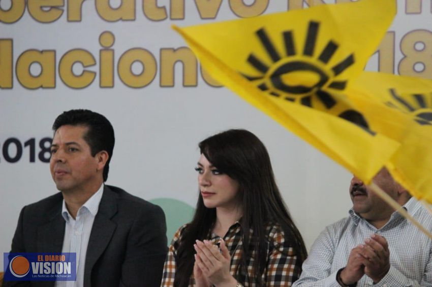 Llama Fany Santiago a juventud michoacana a unificarse y a reestructurar al PRD