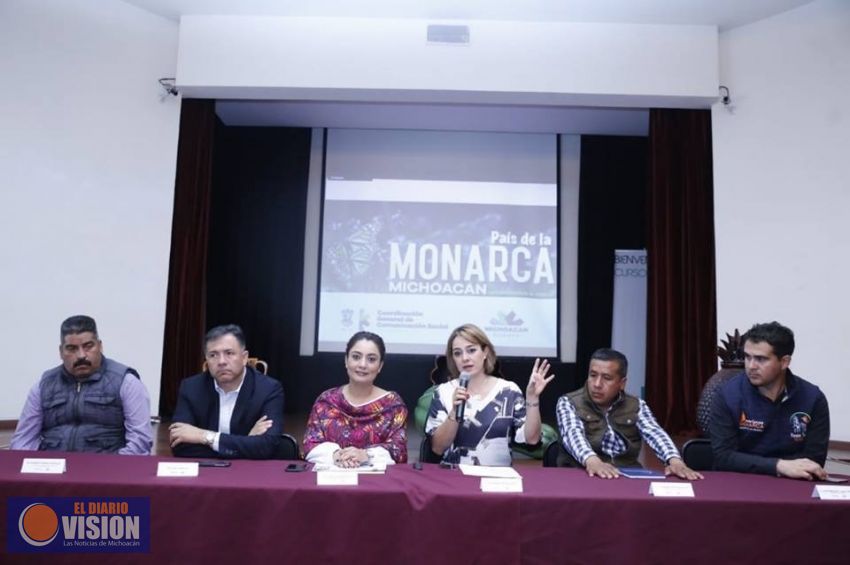 Michoacán, listo para recibir a la Mariposa Monarca: Sectur