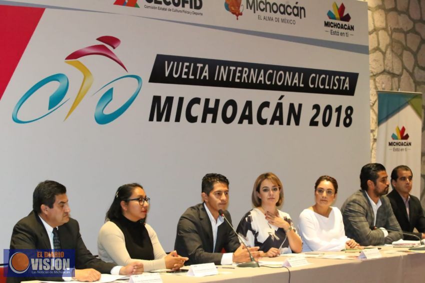 Por primera vez, Michoacán realizará la Vuelta Internacional Ciclista 2018