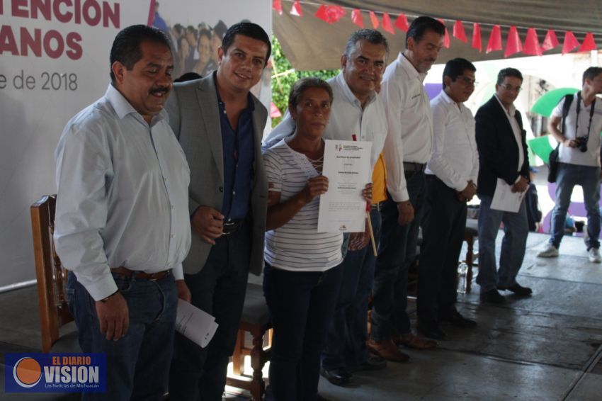 Los michoacanos merecen certeza jurídica sobre su propiedad: Oscar Escobar 