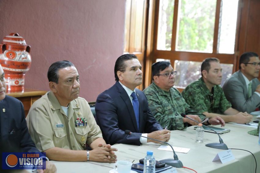 Continúan a la baja delitos de alto impacto en Michoacán: GCM
