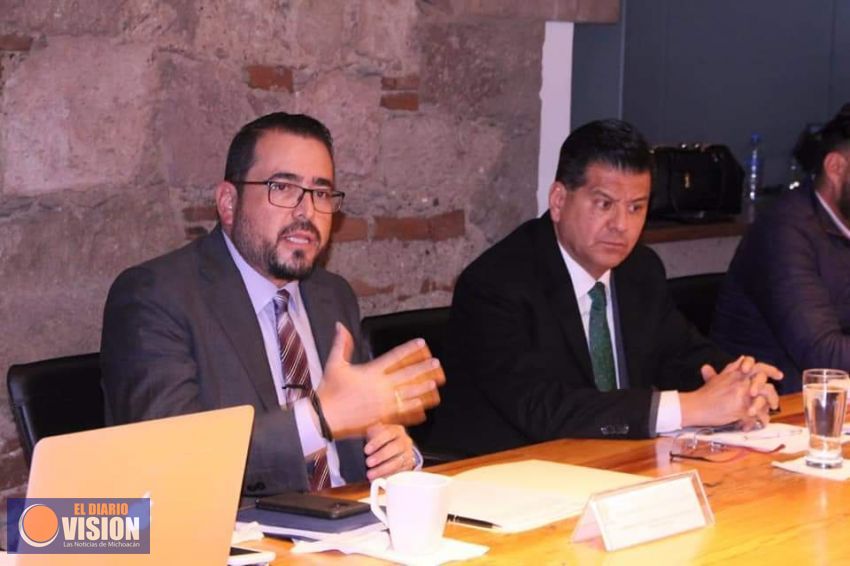 Fortalecer acciones en pro de seguridad de los michoacanos acuerdo con titular de SSP: HGV