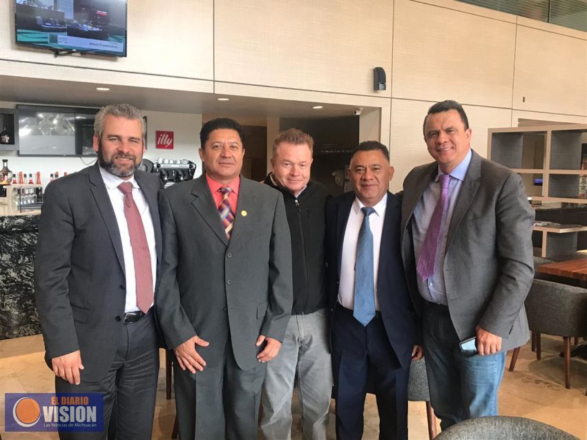 Alfredo Ramírez trabaja con diputados federales en temas prioritarios para Michoacán