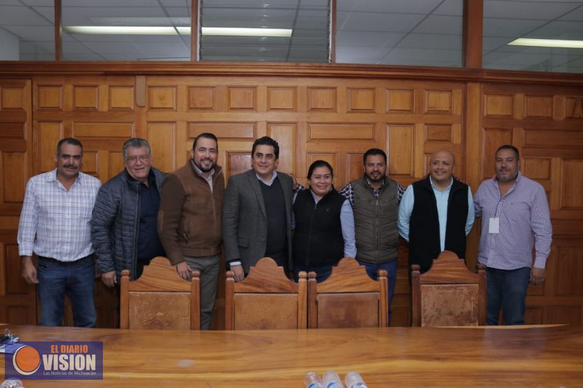 Pactan ayuntamientos, estado y Humberto González, sumar esfuerzos para infraestructura 