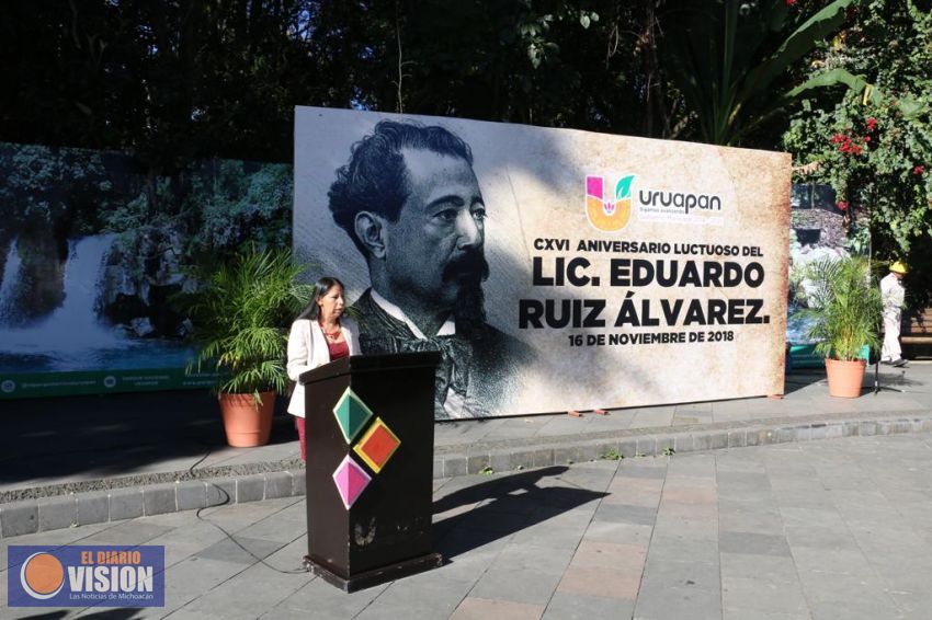 Convocan a forjar personas con sentido nacionalista para honrar memoria de Eduardo Ruíz