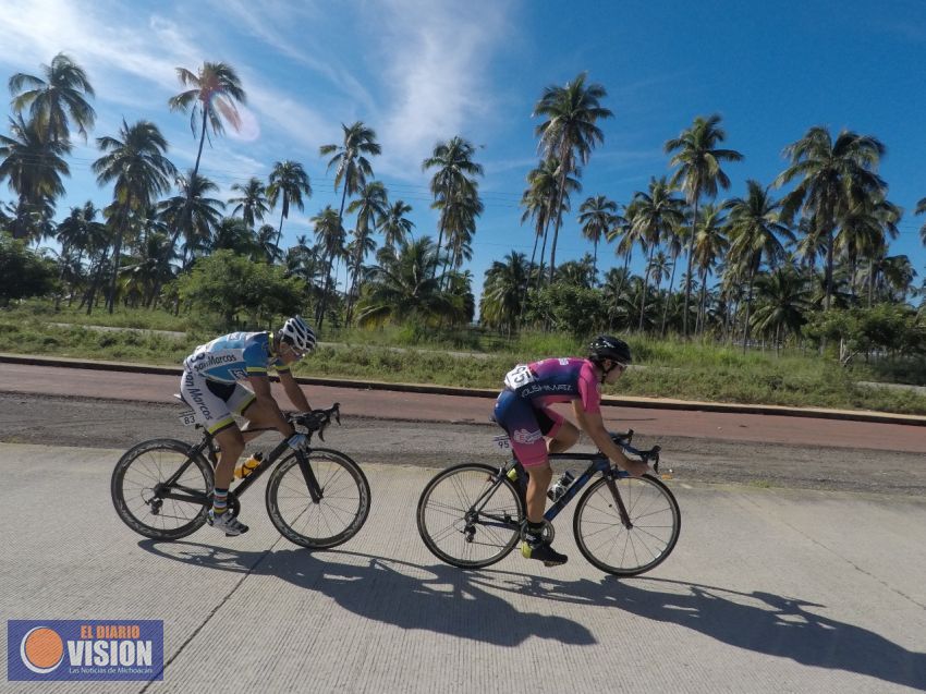 En región Costa, arranca tercera etapa de Vuelta Internacional Ciclista Michoacán 2018