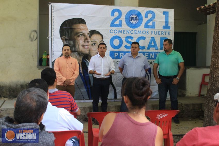 Con una dirigencia cercana a los panistas avanzaremos: Oscar Escobar 