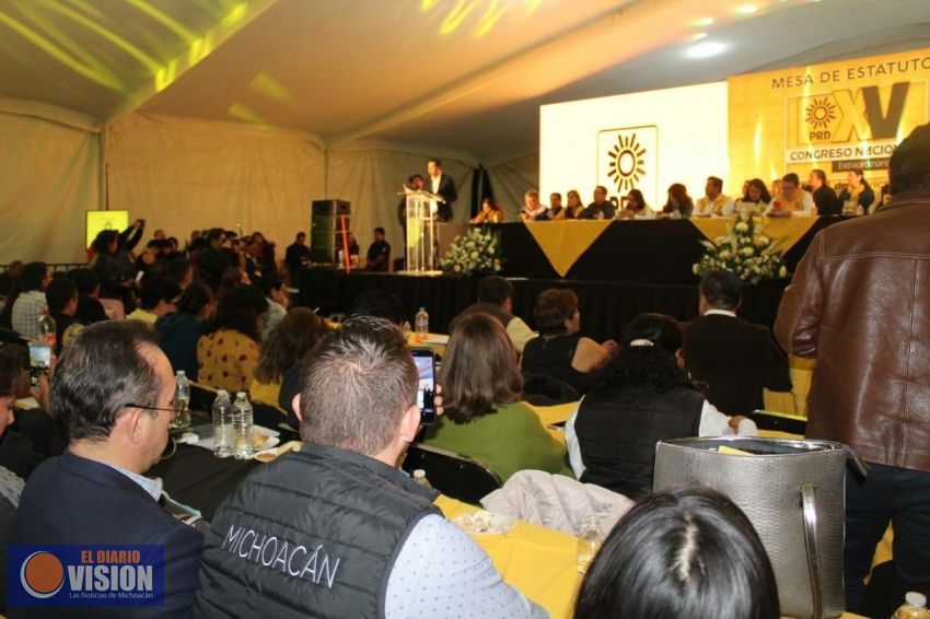 Designan Dirigencia Nacional del PRD provisional y elección interna el 28 de abril del 2019 