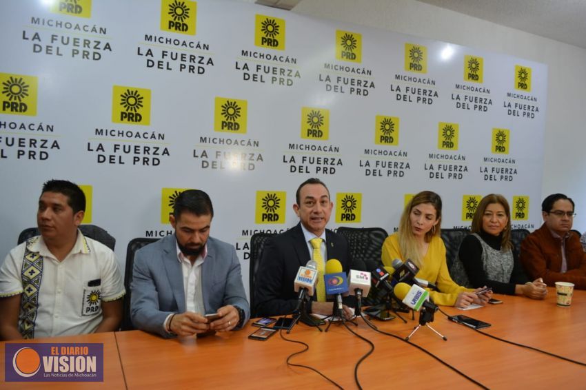 Reafilición, nueva Dirigencia estatal y cobró de cuota, determinaciones en el PRD 