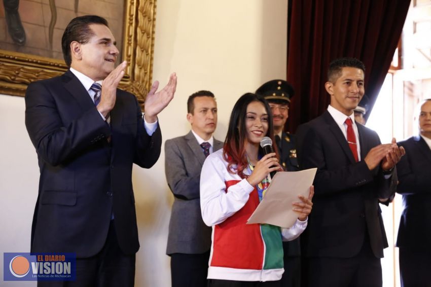 Entrega Gobernador Premio Estatal al Mérito Deportivo a judoca Daniela Rodríguez 