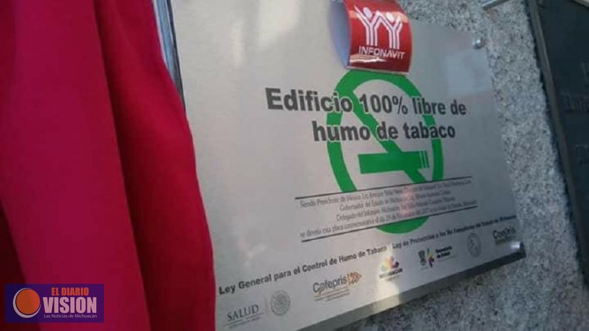 En 2018, van 39 espacios 100% Libres de Humo de Tabaco: SSM