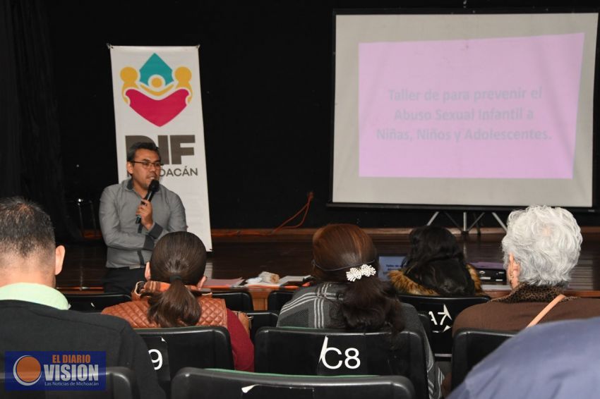 Con Jornada académica conmemora DIF Michoacán “Día Nacional Contra el Abuso Sexual Infantil”