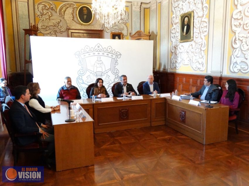Presenta Ayuntamiento acuerdo por la transformación de Morelia