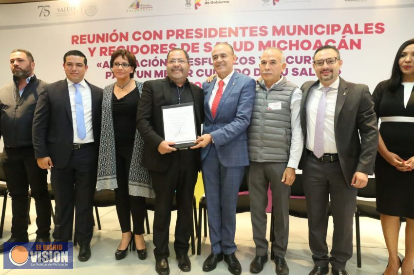 Estado y municipios suman esfuerzos por la salud de los michoacanos