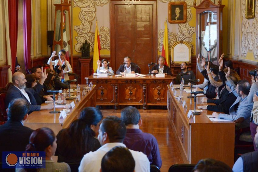 Presenta Cabildo de Morelia propuesta de alcance de Ley de Ingresos 2019