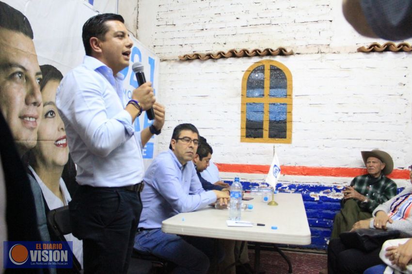 Avanza contundente Oscar Escobar rumbo a la dirigencia estatal del PAN 