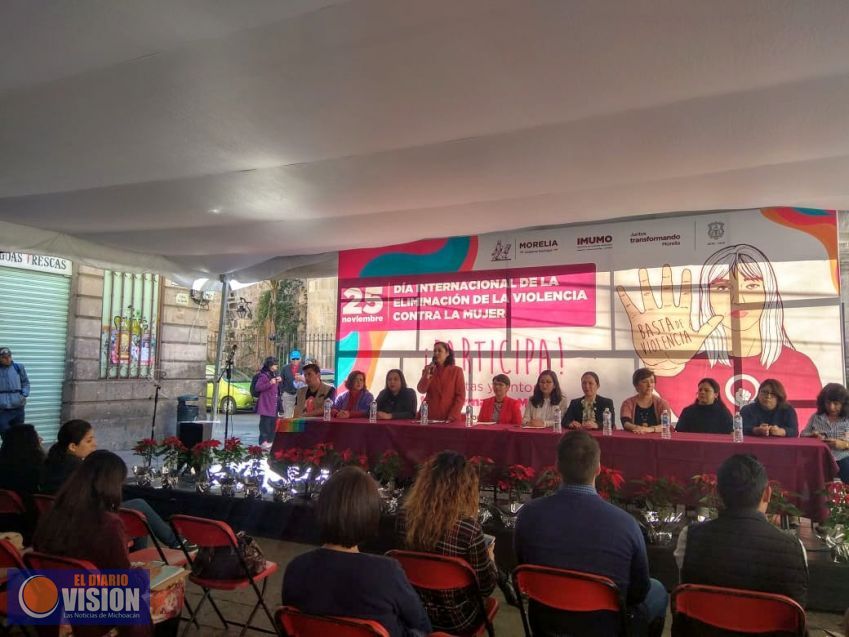 IMUMO conmemora la Día Internacional de la Eliminación de la Violencia contra la Mujer