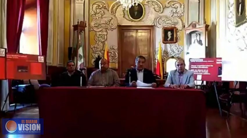 Se iluminará Morelia, con recursos propios y trabajadores internos 