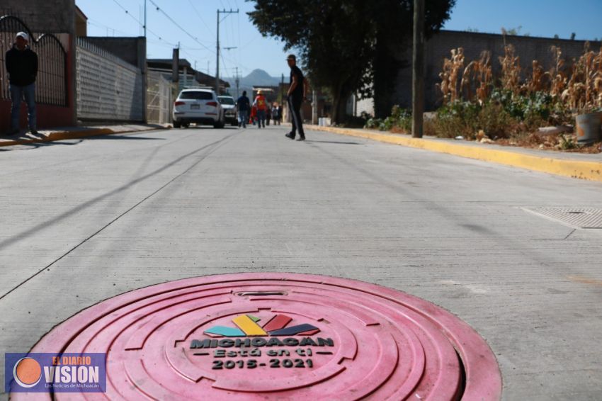 En 2018, SCOP ha atendido carencia de servicios básicos con 121.6 mdp