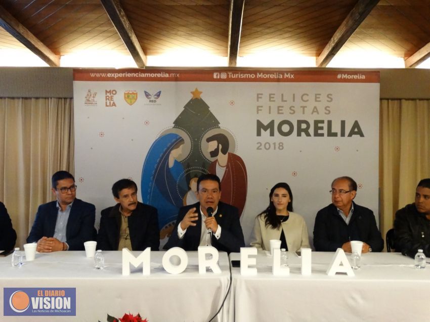 Morelia se alista para tener una Navidad majestuosa
