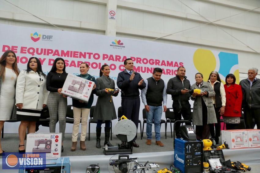 Continuaremos gestiones para apoyar a municipios; afirma Silvano Aureoles 
