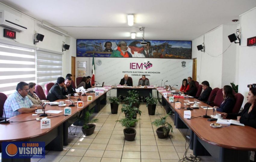 Presidente del IEM presenta su informe anual