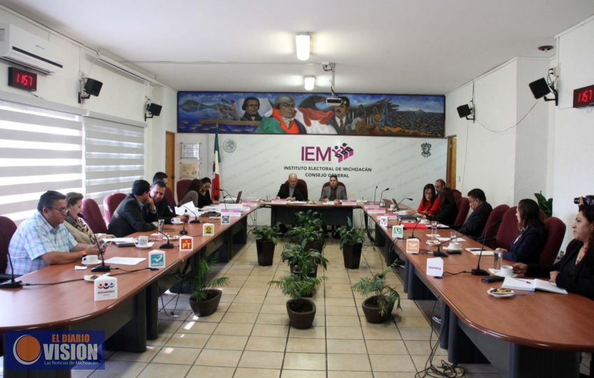 Presidente del IEM presenta su informe anual