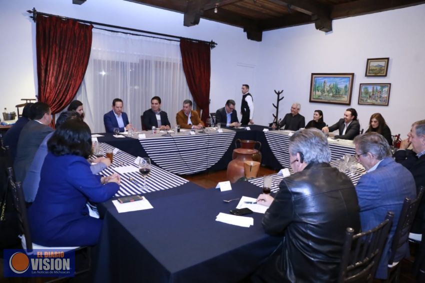 Respaldan empresarios a Gobernador en defensa de la soberanía de Michoacán 