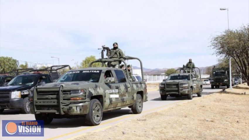 Despliega gobierno federal a 50 mil policías militares en todo el país