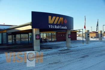 No es un barco, no es un avión, ¡Es el ferrocarril de vía Rail! 