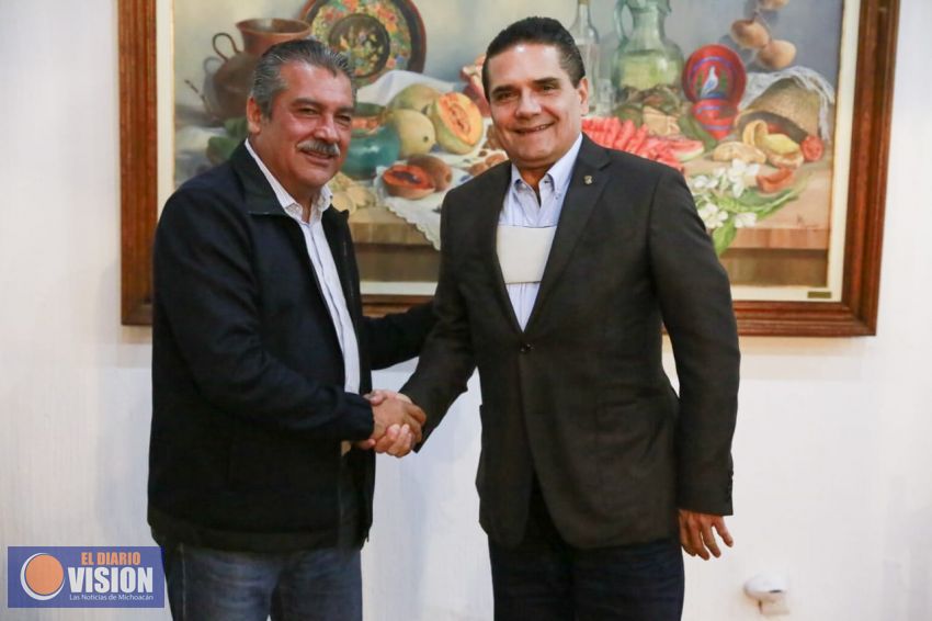 Unir esfuerzos por Morelia, la prioridad: Silvano Aureoles 