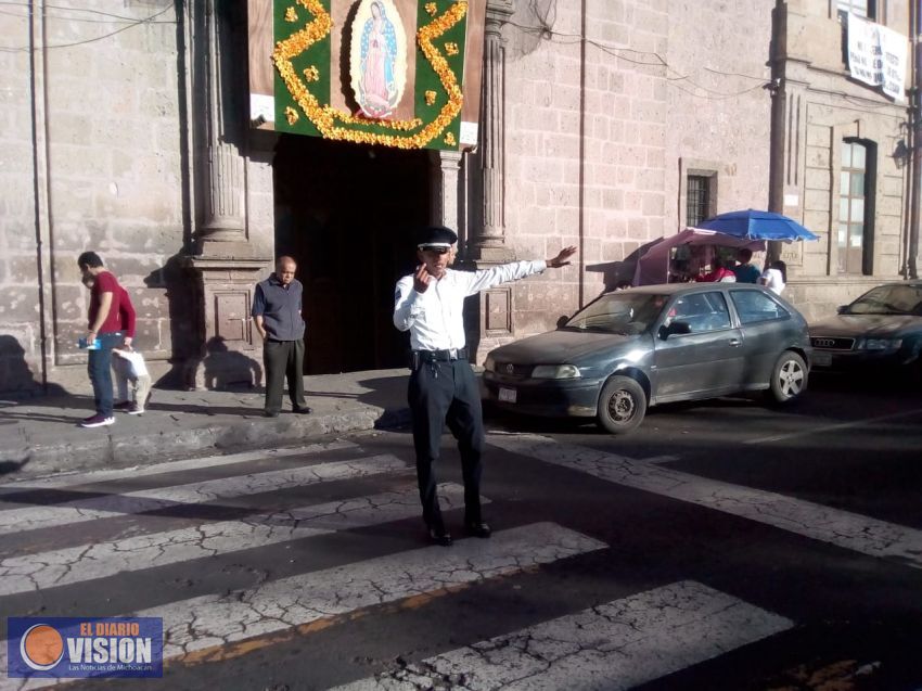Anuncian cierre de Avenida Tata Vasco por motivos de las fiestas Guadalupanas 