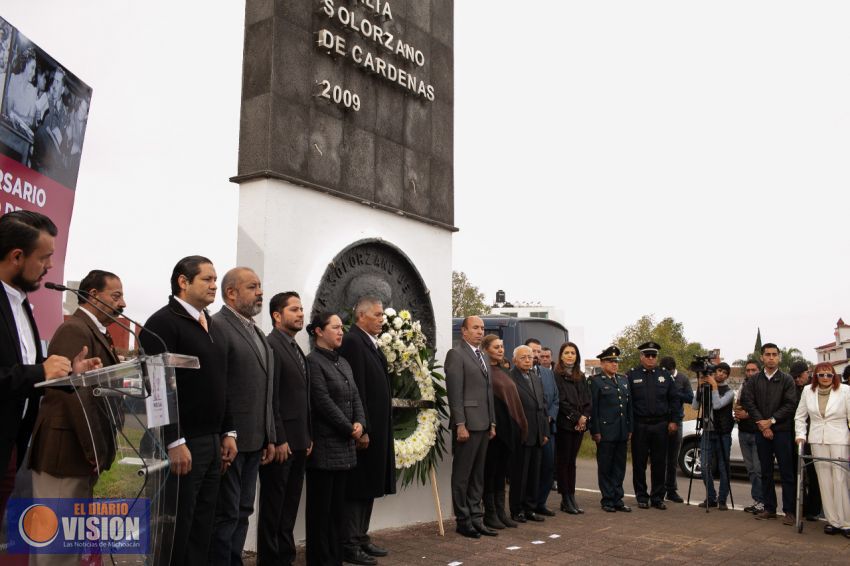 Ayuntamiento de Morelia conmemora X Aniversario de Doña Amalia Solórzano