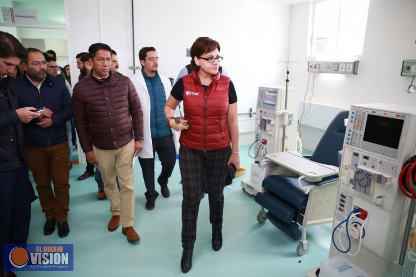 Próxima semana, reinicia operaciones Unidad de Hemodiálisis de Ciudad Hidalgo